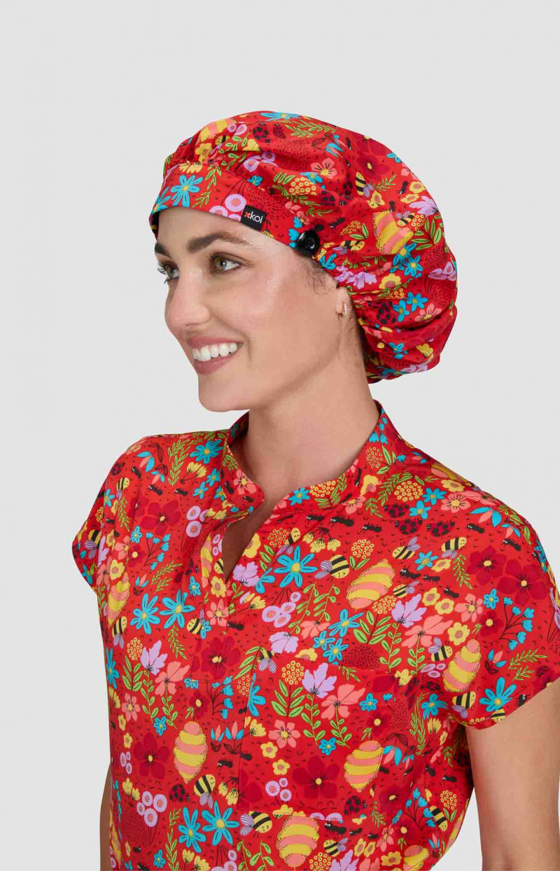 Bouffant Cap-Koi Artist Series