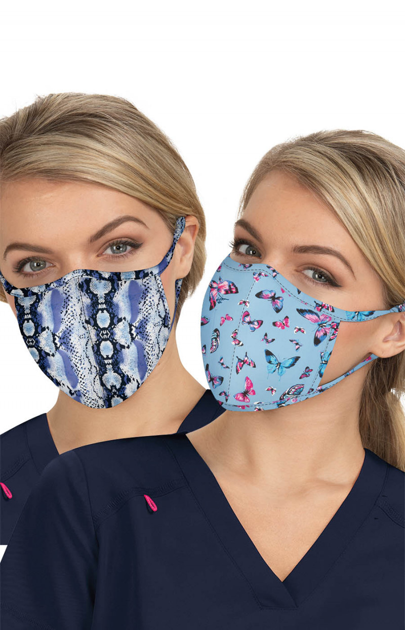 Reversible Fashion Mask 2&#45;pc-Koi Betsey Johnson