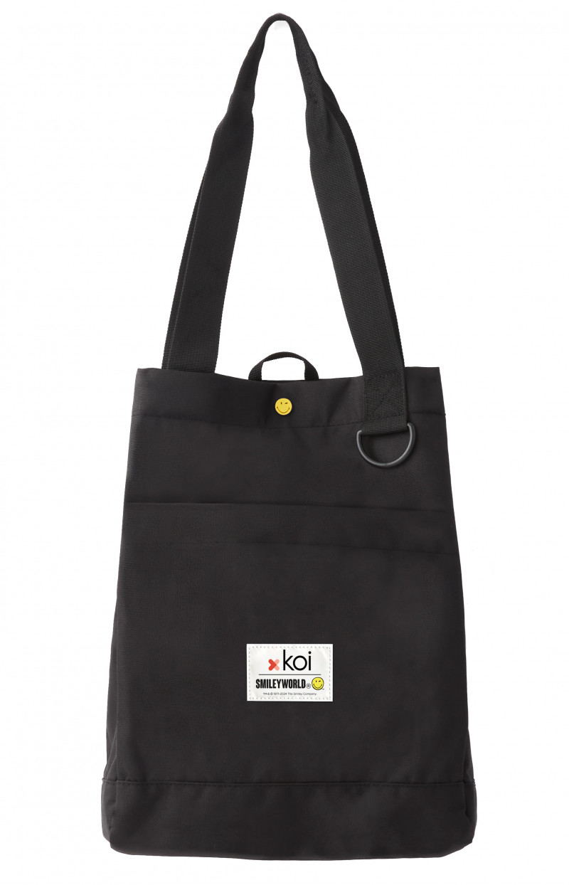 Smiley Everyday Tote-Koi Smiley World